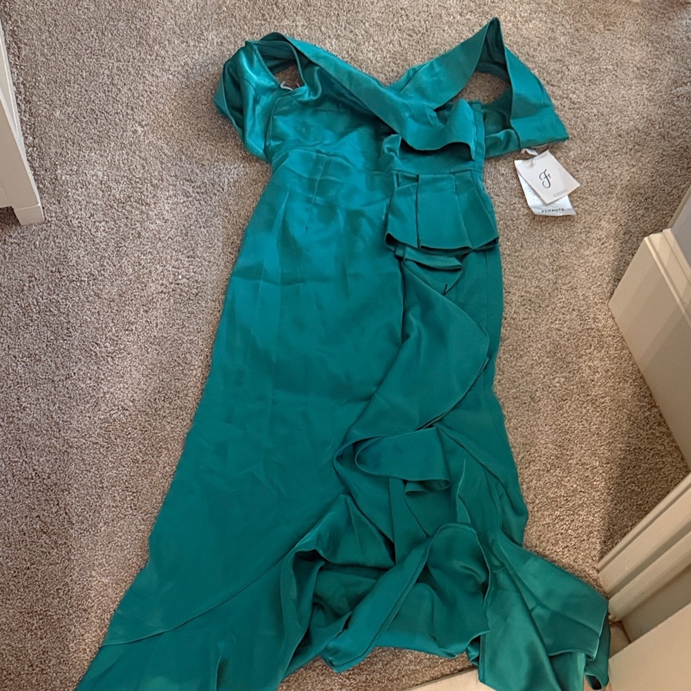Elegant Green Gown